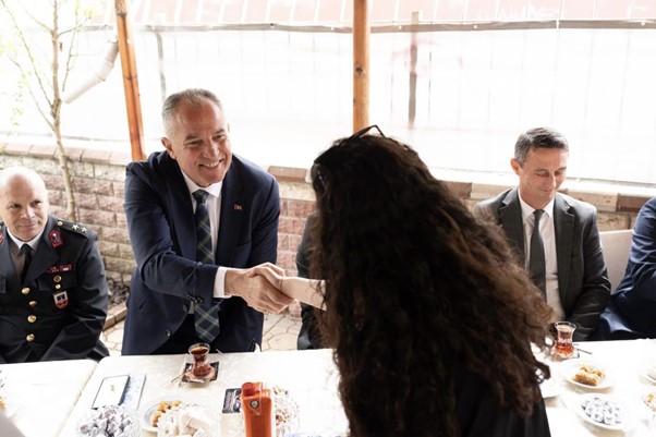 Başkanla Fotoğraflarımız